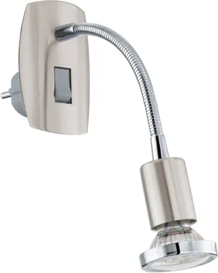SEINALAMP MINI4 1 NIKKEL 3W LED GU10 LÜLITI PISTIK