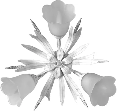 LAELAMP PINXDISAIN GLORIA 3 X E14 VALGE
