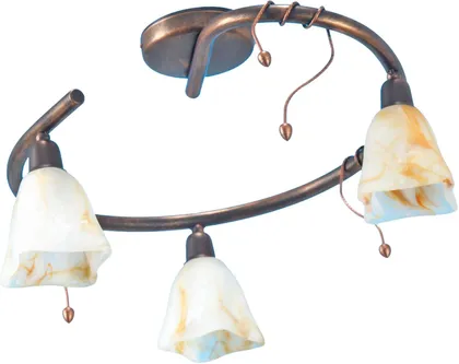 LAELAMP PINXDISAIN NIZZA 3 X E14 ANTIIK