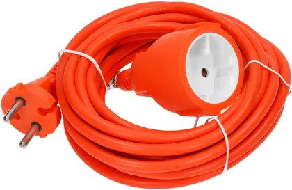 JÄTKUJUHE 5M 2X1,0MM² H05VV-F ORANŽ