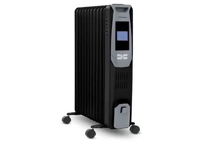 ÕLIRADIAATOR 9RIBI 2000W MUST DIGITAALNE