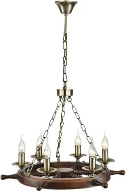 LAELAMP ELEGANT FRIGATE PUIT METALL 6XE14 60W