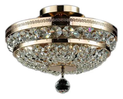 LAELAMP CRYSTAL DIAMANT OTTILIA KULD 3 X E 14 60W