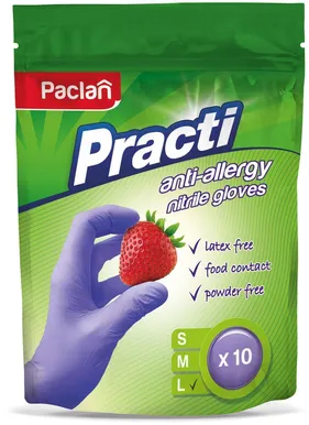 NITRIILKINDAD PACLAN, SUURUS L, 10TK