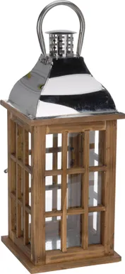 LATERN AKENDEGA 17X17X37CM, PUIT/METALL