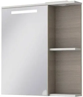 PEEGELKAPP SOFIA NOVA 75X15X81,5CM VALGUSTIGA VALGE/TAMM