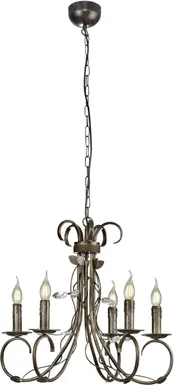 LAELAMP TRIO CLASSY 5XE14 40W RUSTIC