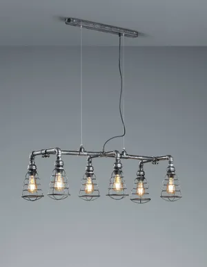 LAELAMP TRIO GOTHAM 6XE27 60W HÕBEHALL