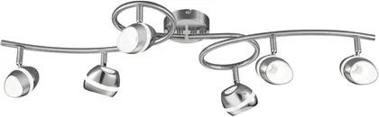 KOHTVALGUSTI TRIO SHARK 6X3,5W 340LM MATT NIKKEL