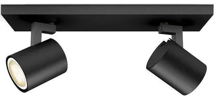 KOHTVALGUSTI RUNNER 2X5,5W LED 500LM PULT HUE MUST