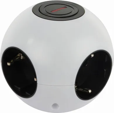 PIKENDUSJUHE REV POWERGLOBE 1,4M 16A 230 V VALGE/MUST