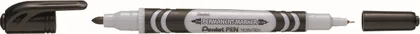 MARKER N65W-A PENTEL MUST, KAHE OTSAGA 1,0/3,5MM PENTEL