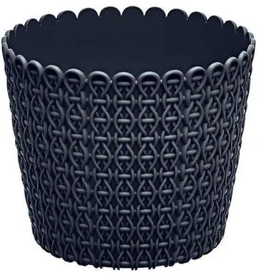 LILLEPOTIÜMBRIS NIFLY Ø19CM PROSPERPLAST GRAFIIT PLASTIK