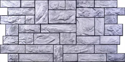 PVC SEINAPANEEL 48X95CM RELJEEF KIVI PILENIJ HALL