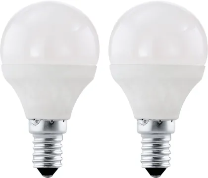 LED LAMP 4W E14 G45 3000K 320LM 2TK PAKIS EGLO