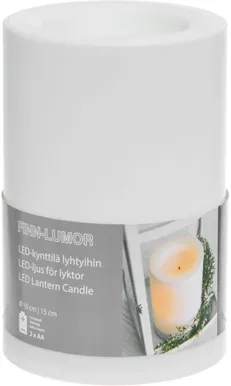 LED KÜÜNAL FINNLUMOR Ø100X150MM VALGE