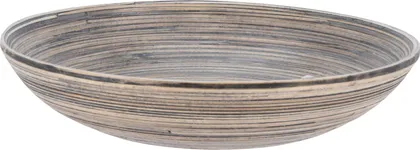 KAUSS Ø25X5CM BAMBUS MUST