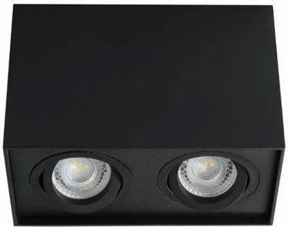 KOHTVALGUSTI GORD 2X25W IP20 MUST