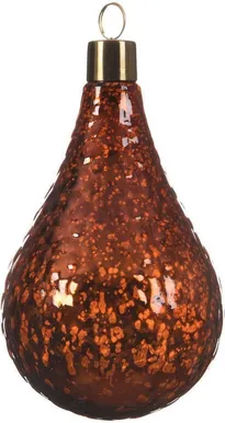 TILGAKUJULINE JÕULUKUUL 14,5X14,5X28CM PUNAKASPRUUN