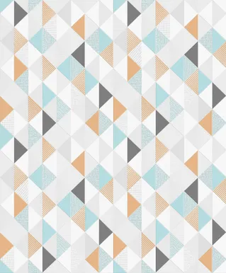 TAPEET SINTRA TREND ART ORANZ/SIN KOLMNURK 0,53X10M