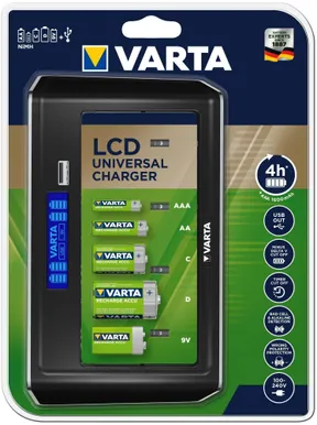 AKULAADIJA VARTA LCD UNIVERSAL