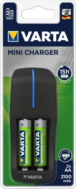 AKULAADIJA VARTA MINI + 2XAA 2100MAH