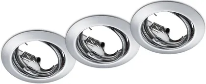 RIPPLAEVALGUSTI TRIO JURA 3XGU10 15W KROOM