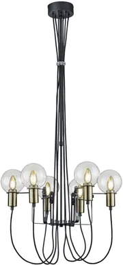 LAELAMP TRIO NACHO 6XE14 28W MATT MUST