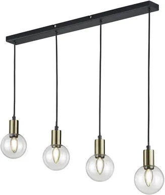 LAELAMP TRIO NACHO 4XE14 28W MATT MUST