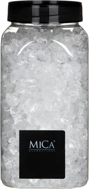 DEKORATIIVKIVID ESSENTIAL 4-10MM PUDELIS 1KG 7,5X7,5X15,5CM LÄBIPAISTVAD