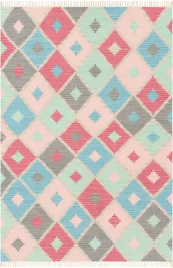 VAIP 4LIVING KARNEVAALI NARMASTEGA 140X200CM PUUVILL ROOSA