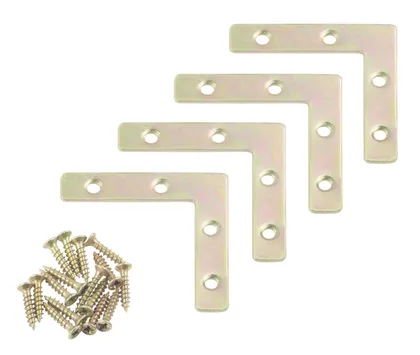 ÜHENDUSNURGIK SUKI 50X50X10X1,5MM MESSING