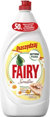 NÕUDEPESUVAHEND FAIRY SENSITIVE CHAMOMILE 1,35L