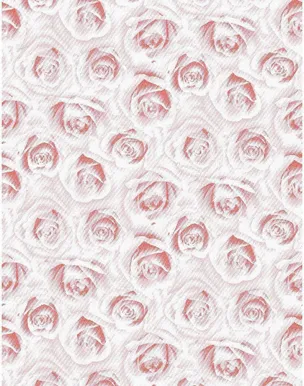 DUŠIKARDIN DUSCHY ROSFANG 627-96 180X200CM POLÜESTER