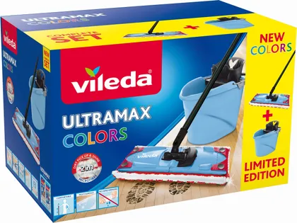 PÕRANDAPESUKOMPLEKT VILEDA ULTRAMAX+ÄMBER SININE