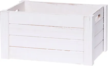 PUIDUST SISUSTUSKAST 4LIVING 31X21X16CM VALGE