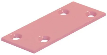 PLAAT ARRAS 60X25X2MM FERS. ROOSA