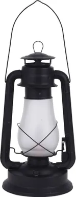 LATERN LED 20X20X38CM METALL/KLAAS