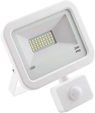 LED PROŽEKTOR TESATEK 20W 1600LM 4000K LIIKUMISANDURIGA VALGE