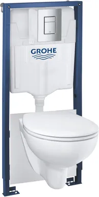 WC-RAAM SEINAPOTIGA GROHE BAU CERAMIC 4-IN-1