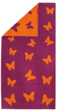 FROTEERÄTIK BRADLEY 70X140CM LIBLIKAS LILLA/ORANZ