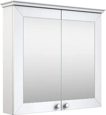 PEEGELKAPP RB BATHROOM SIESTA 79X16,5X72,6CM VALGE
