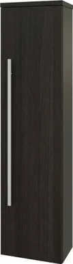 VANNITOAKAPP HARMA SERENA 35,5X25X140CM MUST TAMM