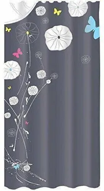 DUŠIKARDIN MSV 180X200CM B-140801 BUTTERFLIES POLÜESTER