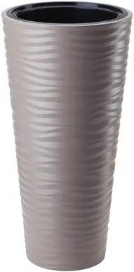 LILLEPOTT FORM-PLASTIC DUNES SLIM ÜMAR PRUUN 35CM