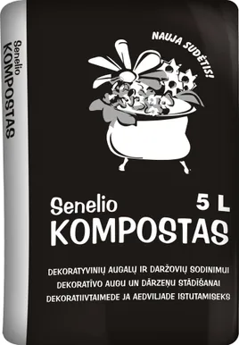 KOMPOSTMULD JUKNEVICIAUS KOMPOSTAS "VANAISA RETSEPT" 5L