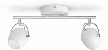 KOHTVALGUSTI PHILIPS RIVANO 2X4,5W VALGE
