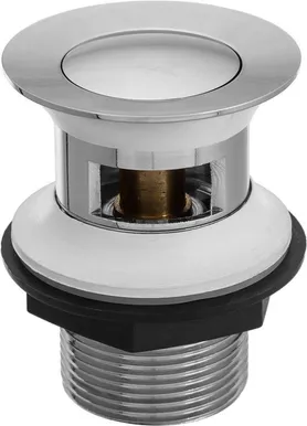 VALAMU ÄRAVOOLUPESA INVENA CLICK-CLACK ÜLEJOOKSUGA 1 1/4" KROOM