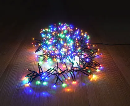 JÕULUVALGUSTUS CLUSTER 768LED VÄRVILINE 4,5M