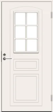 VÄLISUKS SWEDOOR BASIC B0020 VALGE 9X21 PAREM
